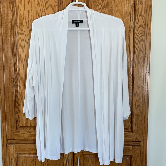 Karen Kane Tops - Karen Kane White Knit Jacket